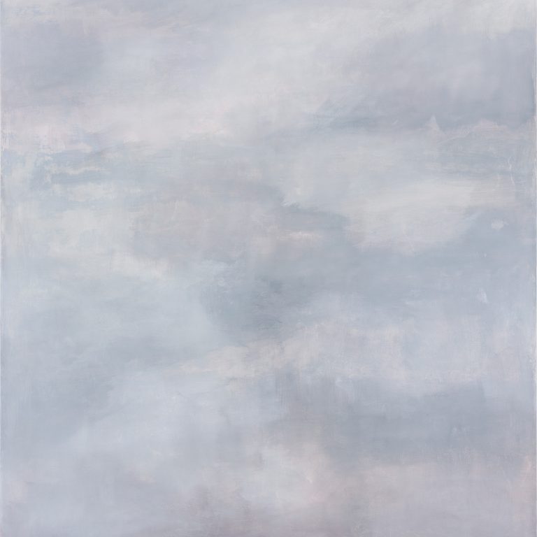 Grave, 2017 Tempera on canvas 63 x 55 in. (160 x 140 cm.)
