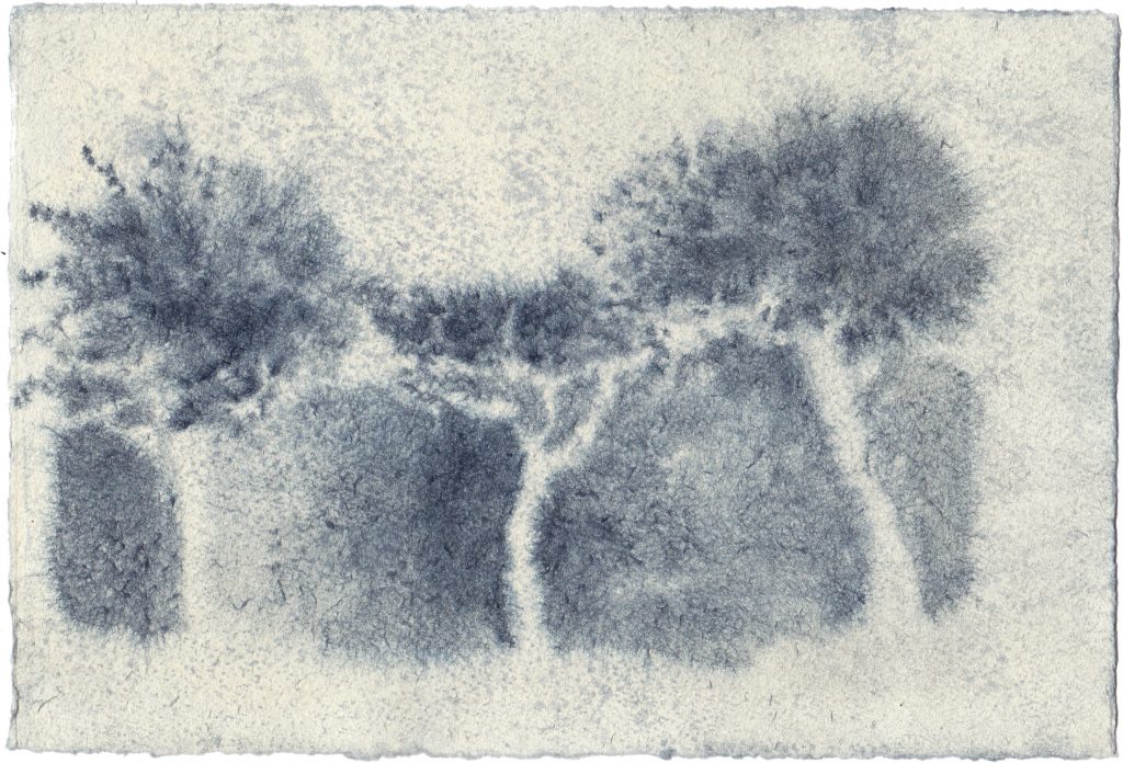 Study for Himmelsleiter #19 (Centinela), 2016 Watercolor on paper. 6 x 9 in. (15.2 x 22.8 cm.)