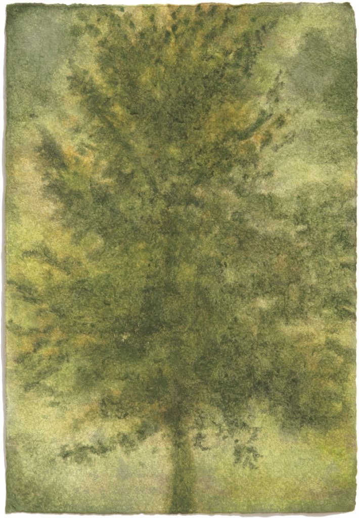 Study for Himmelsleiter #22 (Oranienstraße), 2015 Watercolor on paper. 10 x 7 in. (25 x 17.7 cm.)